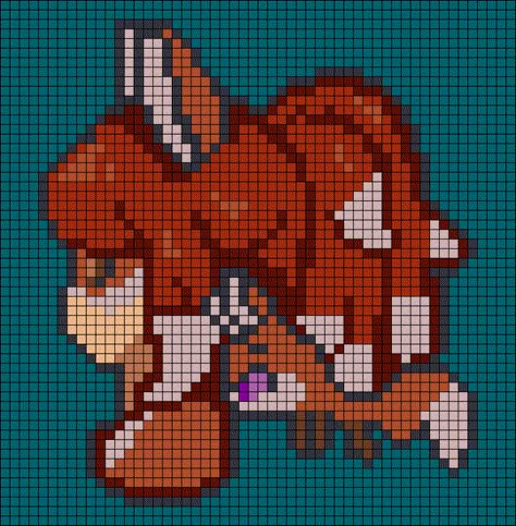 Alpha pattern #99033 | BraceletBook Miraculous Ladybug Alpha Pattern, Rena Rouge Miraculous, Alpha Patterns Anime, Rena Rouge, Modele Pixel Art, Perler Creations, Graph Crochet, Pixel Art Templates, Pixel Crochet