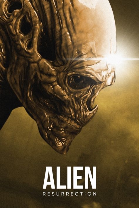 Alien Resurrection - 1997 Aliens Movie Art, Fantastic Beasts Creatures, Creature Movie, Alien Resurrection, Predator Alien Art, Alien Movie, Alien 1979, Alien Artwork, Alien Queen