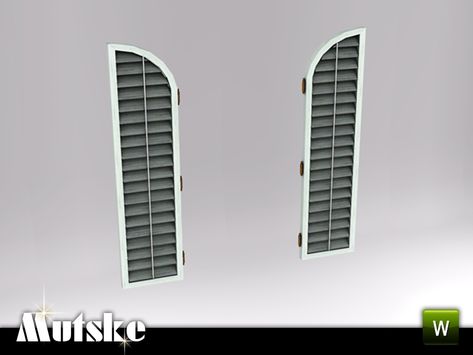 The Sims Resource - Hunt Open Shutter Large 2x1 Sims 4 Cc Open Window, Sims 4 Cc Window Shutters, Sims 4 Shutters Cc, Open Shutters, Sims Stories, Sims 4 House Building, Stucco Walls, Sims 4 Collections, Window Shutters