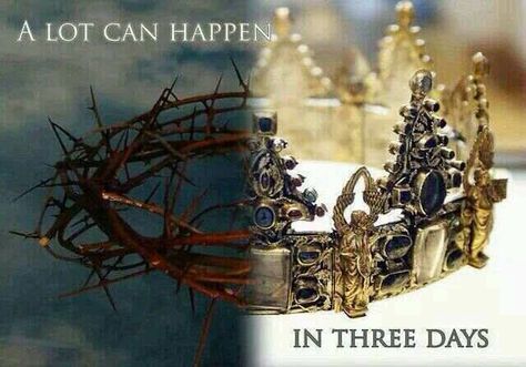 Maybe top half thorns, bottom half crown Resurrection Sunday, Thank You Jesus, Crown Of Thorns, Holy Week, He Is Risen, Amazing Grace, Three Days, Christian Life, Jesus Loves