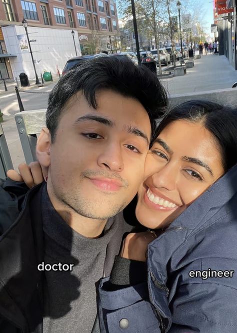 @withluvfromri Doctor And Engineer Couple, Engineer Boyfriend, Doctor Boyfriend, Female Engineer, Study Flashcards, Engineering Colleges, 2025 Vision, Power Couple, Couple Cartoon