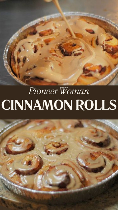 Homemade Cinnamon Rolls Recip - Pioneer Woman The Pioneer Woman Cinnamon Rolls, Pioneer Woman Doughnut Recipe, Pioneer Woman Cinammon Rolls, Cinnamon Rolls Homemade Pioneer Woman, Cinnamon Yeast Rolls, Cinnamon Rolls Maple Frosting, Active Yeast Cinnamon Rolls, Pioneer Woman Pumpkin Cinnamon Rolls, Mennonite Cinnamon Rolls