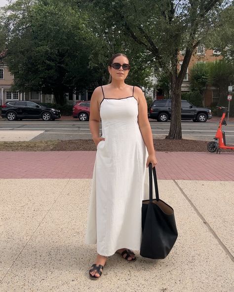 White maxi dress outfit