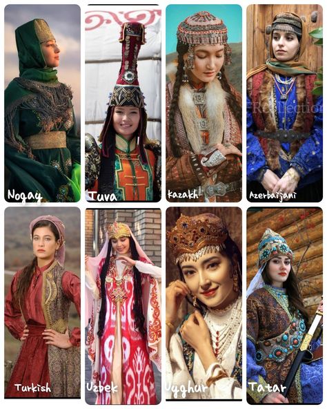 Traditional Middle Eastern Fashion, Central Asian Clothing, Turkish Clothes, Middle Eastern Clothing, Turkey Dress, Turkish Clothing, Costumes Around The World, Middle Eastern Fashion, National Clothes