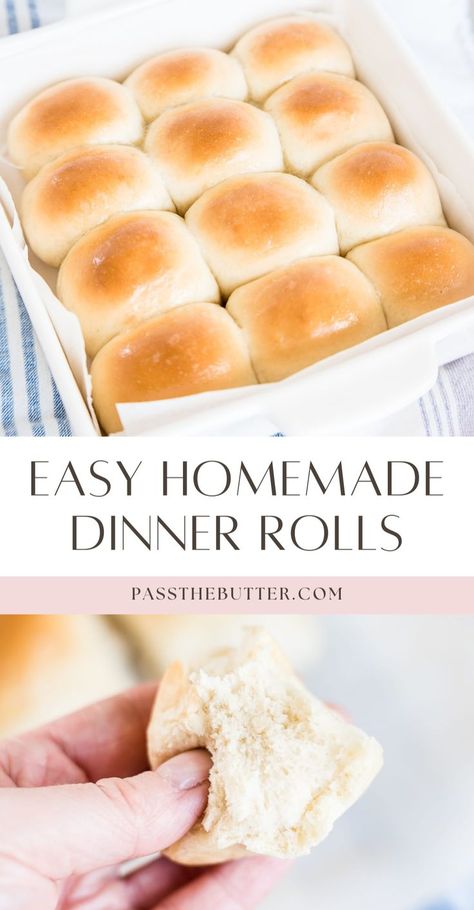 This recipe for quick dinner rolls from scratch uses rapid rise yeast to create the best dinner rolls that are both light and buttery. Learn how to make easy dinner rolls for a healthy addition to your meals. Easy Homemade Dinner Rolls, Yeast Dinner Rolls Recipe, Quick Yeast Rolls, Easy Homemade Dinner, Best Dinner Rolls, Yeast Dinner Rolls, Easy Dinner Rolls, Quick Dinner Rolls, Baking Bread At Home