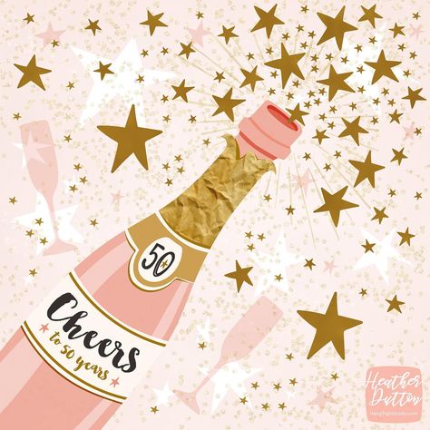 I’m popping the champagne a day earlier than most of you guys because I’m celebrating a BIG milestone birthday today!! 🤩🍾🤩 Woo Hoo!!!!… | Instagram Things I Wanna Buy, My 50th Birthday, Happy New Year Friends, Green Studio, Cake Illustration, Adobe Photo, Birthday Illustration, Marketing Graphics, New Year Wallpaper