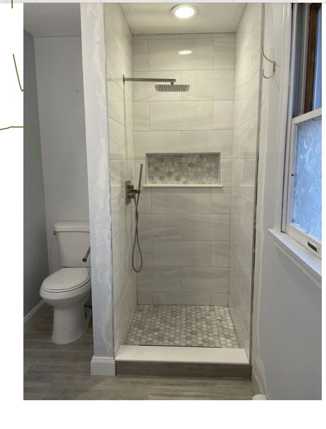 Small Shower Stalls, Shower Upgrade, Laundry Remodel, Model Bathroom, Lake Bathroom, Basement Bathroom Remodeling, Tiny Bath, Bathroom Stand, Full Bathroom Remodel