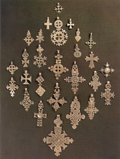 future tattoo design inspirations. ethiopian coptic crosses Ethiopian Jewelry, Orthodox Cross, Ancient Jewelry, African Jewelry, Trade Beads, Cross Jewelry, Ethnic Jewelry, Religious Art, Christian Art