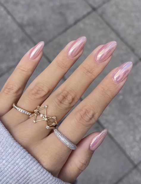 Colorful Nails, Casual Nails, Blush Nails, Soft Nails, Prom Nails, Funky Nails, Chic Nails, Chrome Nails, Almond Nails