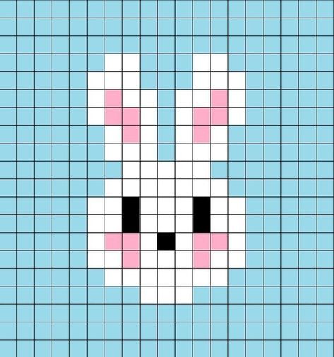 Pola Sweater, Påskeaktiviteter For Barn, Little Cotton Rabbits, Pola Amigurumi, Hama Beads Patterns, Pola Kristik, Diy Perler Beads, Pola Sulam, Iron Beads