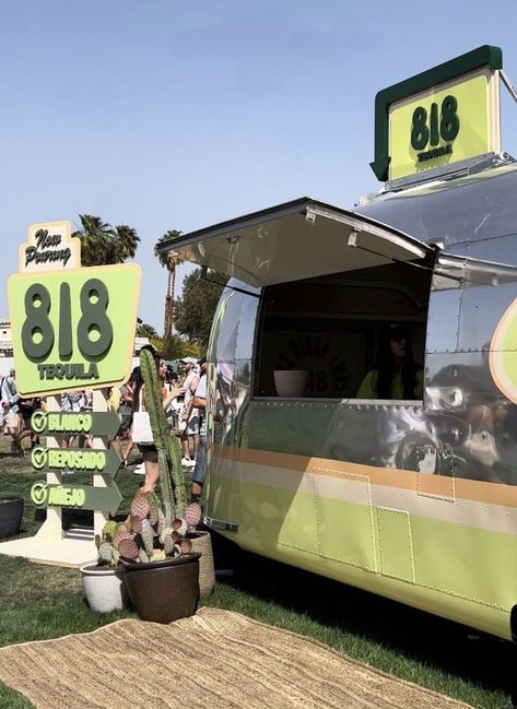 Drink 818 Aesthetic, Food Trucks Aesthetic, Brand Event Aesthetic, Coachella Brand Activation, Influencer Brand Trips, Influencer Events Aesthetic, 818 Branding, Pr Event Aesthetic, Pr Event Ideas