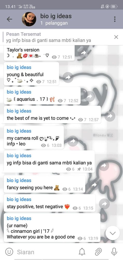 want to copy? @bioigideas (on telegram) Telegram Bio Ideas English, Telegram Profile Ideas, Telegram Name Ideas, Name For Channel Telegram, Channel Name Ideas Telegram, Bio Telegram Ideas, Bio For Telegram, Bio Rp Ideas, Telegram Channel Name Ideas