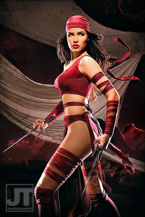 Elektra Costume, Elektra Cosplay, Best Cosplay, Cool Costumes, Google Chat, Blog Post, Wonder Woman, Dress Up, Fictional Characters