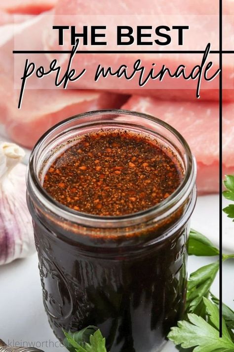 Pork Loin Roast Marinade, Pork Roast Marinade Recipes, Marinade For Pork Loin, Pork Loin Marinade Recipes, Best Pork Marinade, Asian Marinade For Pork, Pulled Pork Marinade, Pork Roast Marinade, Roast Marinade