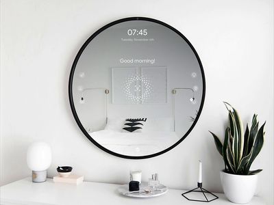 Mirror Concept + 🎟️2 Dribbble Invites! by Alberto Conti | Dribbble Smart Furniture Technology, Smart Home Ideas, Home Images, Home Idea, Best Smart Home, Smart Mirror, Smart Home Design, Home Aesthetic, Cosmetic Mirror