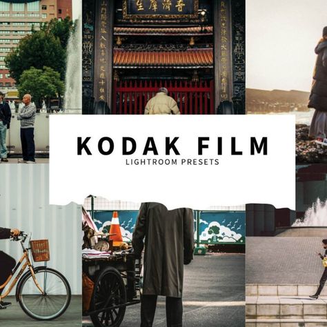 10 Kodak Film Lightroom Presets Film Lightroom Presets, Vintage Lightroom Presets, Lightroom Presets For Portraits, Iconic Movie Posters, Professional Lightroom Presets, Kodak Film, Lightroom Editing, Lightroom Presets Free, Presets Lightroom