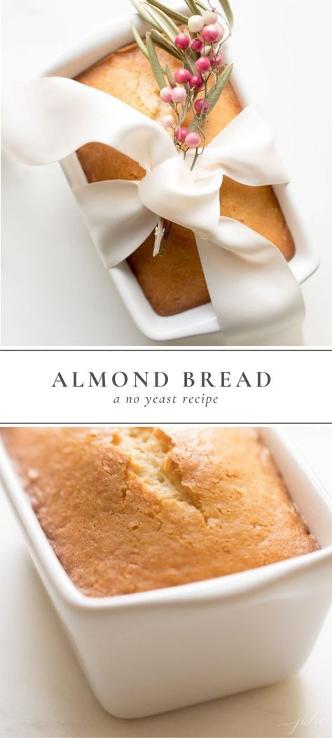 Almond Bread Recipe, Bread For Breakfast, Almond Milk Recipes, Almond Bread, Tiramisu Dessert, Almond Extract, Almond Flour Recipes, Bread Recipes Sweet, Sweet Bread