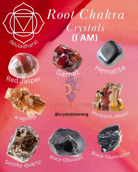 ✨Hematite: Grounds and stabilizes, absorbs negative energy. ✨Red Jasper: Enhances endurance and physical strength. ✨Mookaite Jasper: Supports decision-making and adaptability. ✨Aragonite: Promotes patience and emotional balance. ✨Black Obsidian: Provides strong protection and clears blockages. ✨Black Tourmaline: Shields against negativity and EMF radiation. ✨Smoky Quartz: Grounds energy and dispels fear. ✨Garnet: Boosts strength, courage, and vitality. 𝐏𝐥𝐚𝐜𝐞 𝐲𝐨𝐮𝐫 𝐨𝐫𝐝𝐞𝐫 𝐧𝐨𝐰 𝐭𝐡𝐫𝐨𝐮𝐠𝐡: 📱 ... Sage Candle, Emf Radiation, Crystals Store, Physical Strength, Mookaite Jasper, Emotional Balance, Black Obsidian, Chakra Crystals, Root Chakra