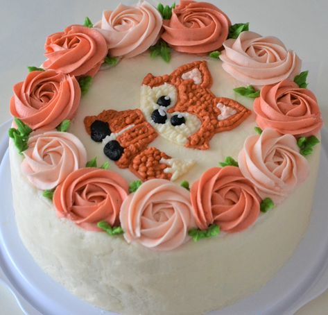 Fox Cupcake Cake, Animal Face Cake, Fox Cake Birthday, Fox Cake Ideas, Bundt Cake Decorating, Birthday Cake Ideas Simple, Bundt Cake Decorating Ideas, Fall Cake Ideas, Fall Birthday Cake