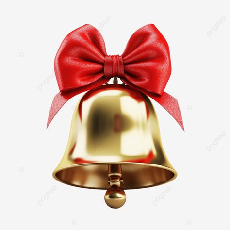 jingle bell winter gold bell with red bow christmas decoration element christmas bow png Bow Png Transparent, Christmas Bells Drawing, Red Bow Christmas, Xmas Bells, Winter Gold, Bow Png, Bow Christmas, Transparent Image, Christmas Bow