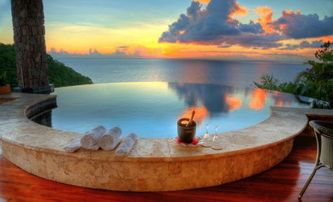 Jade Mountain, a resort with open-air rooms on Saint Lucia Jade Mountain Resort St Lucia, Jade Mountain St Lucia, Jade Mountain Resort, Bucket List Hotels, Jade Mountain, Caribbean Hotels, Caribbean Vacation, Hotel Pool, Breathtaking Beauty