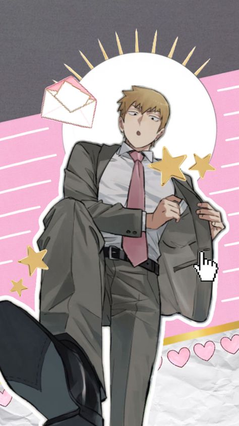 #reigen #reigenarataka #mob #mobpsycho #mobpsycho100 #mp100 #anime #animeshuffles #animeaesthetic #animewallpaper #animeboys Reigen Arataka Wallpaper, Reigen Arataka, Mob Physco 100, Fictional Crushes, Best Shows Ever, Anime Wallpaper, Anime Boy, Created By, Anime