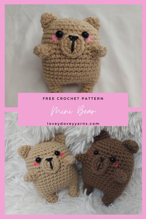 Crochet Hacky Sack Pattern, Worsted Weight Yarn Patterns, Crochet Teddy Bear Pattern Free, Yarn Projects Crochet, Teddy Bear Patterns Free, Bear Patterns Free, Crochet Horse, Crochet Teddy Bear Pattern, Crochet Animals Free Patterns