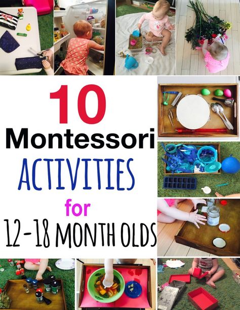 12-18month Old Activities, Montessori Infant Activities, Preprimary Activities, One Year Old Activities, Baby Zintuiglijk, Toddler Montessori Activities, Activities For One Year Olds, Baby Play Activities, Montessori Toddler Activities