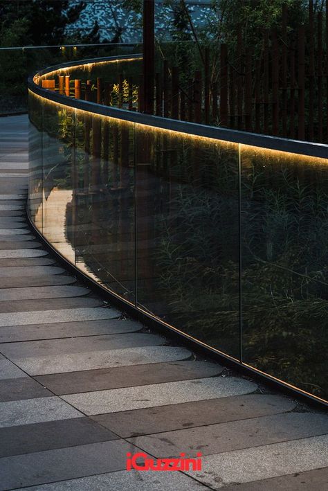 Railing Lighting, Handrail Lighting, Stairs Lighting, Outdoor Handrail, Water Fountain Design, Walkway Lighting, Outdoor Lighting Design, Hidden Lighting, Landscape Lighting Design