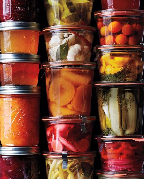 Canning Jam, Fermentation Recipes, Food Scientist, Recipe Cover, Pickle Jars, Homemade Jam, Food Photography Styling, Pickling Recipes, Fresh Fruits And Vegetables