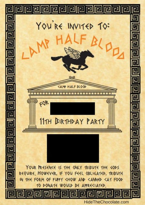 Percy Jackson Cake, Percy Jackson Birthday Party, Percy Jackson Crafts, Percy Jackson Birthday, Percy Jackson Party, Birthday Invitations Templates, Kylie Birthday, Percy Jackson Books, Party Sign