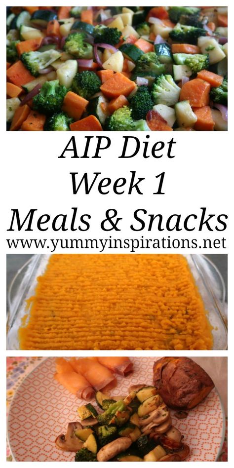 AIP Diet Plan – Week 1 – My experience of the first week of the Autoimmune Protocol Diet – with paleo friendly beginner recipes and ideas for breakfast, lunch, dinner, snacks & sweet treats. Autoimmune Protocol Diet Recipes, Aip Diet Recipes, Snacks Sweet, Autoimmune Protocol Diet, Autoimmune Paleo Recipes, Beginner Recipes, Ideas For Breakfast, Dinner Snacks, Aip Diet