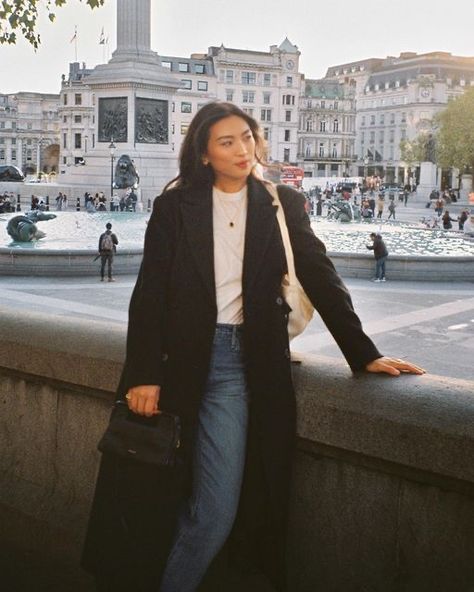 Winter Clothes London, Europe Fall Fashion, Londoner Style, Winter London Outfits, Style Inspiration Autumn, Michelle Lin, London Fits, Elegantes Outfit Damen, Fall Photography