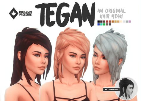 Sims 4 Cc Colorful Hair Maxis Match, Sims 4 Mohawk Cc, Pelo Sims, Sims 4 Mm Cc, Sims 4 Characters, Sims 4 Mm, The Sims 4 Download, Sims Four, Sims4 Clothes