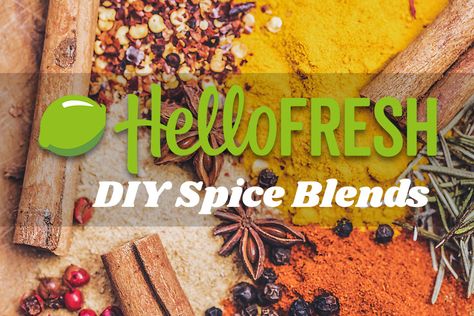 HelloFresh Spice Blends Recipes - How to Make Them at Home Turkish Spice Blend Recipe Hello Fresh, Hello Fresh Seasoning Blends, Hello Fresh Southwest Spice Blend Recipe, Hello Fresh Spice Blends, Hello Fresh Tuscan Heat Spice Recipe, Copycat Hello Fresh Recipes, Hello Fresh Copycat Recipes, Southwest Spice Blend Recipe, Southwest Spice Blend