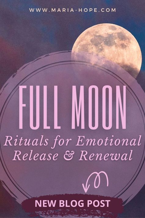 Discover the power of full moon rituals to release emotional burdens and renew your spirit. Through grounding practices, self-reflection, and shadow work, learn to let go of what no longer serves you and invite positive change. Our full moon journal offers guided prompts for deep introspection. Order it on Amazon or at www.maria-hope.com, either for yourself or as a gift. Also available is our Kindle edition Guide to Full Moon Journaling! Full Moon Journaling, New Moon Journal Prompts, New Moon Journal, Release Ritual, Moon Journal Prompts, Full Moon Release, Moon Journaling, Full Moon Rituals, Learn To Let Go