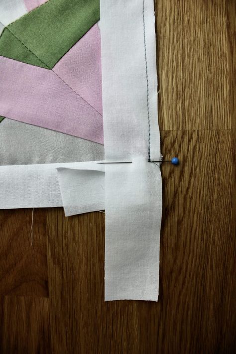 How To Mitre Corners On Quilt Binding, How To Mitre Corners On A Quilt Border, How To Sew A Mitered Corner Tutorials, Mitered Quilt Borders, Sewing A Mitered Corner, Mitered Quilt Borders Tutorials, How To Mitre Corners On A Quilt, How To Sew A Mitered Corner, Quilt Trim Ideas