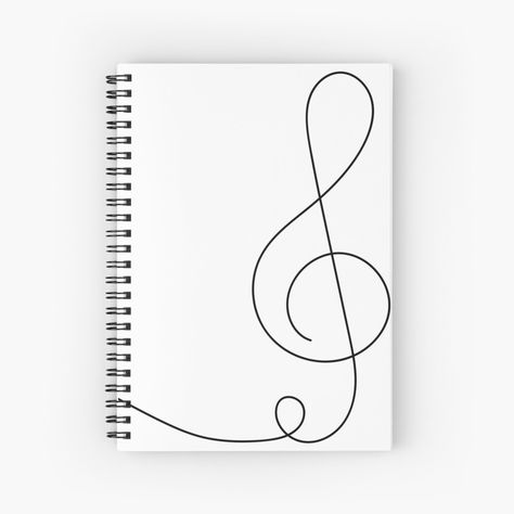 Music Notebook Cover, Minimal Music, Music Notebook, Notebook Cover Design, School Notebooks, Music Aesthetic, Music Design, Project Design, Notebook Design