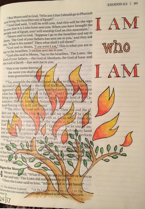 Drawing In Your Bible, Exodus Bible Doodles, Bible Illustrations Drawings, Drawing In Bible, Bible Drawings Sketches Art Journaling, Bible Journaling Art Ideas, 1 Kings Bible Journaling, Bible Sketches Art, Exodus Journaling