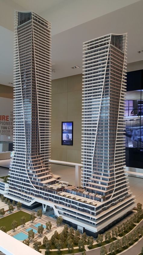 Condominium Architecture, Hotel Design Architecture, Plans Architecture, Modern Architecture Building, Architectural Model, Tall Buildings, Skyscraper Architecture, Tower Design, Architecture Building Design