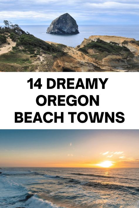 Best coastal towns in Oregon for beach towns and city vacations, day trips in the ocean breeze, history, food & art. Beaches In Oregon, Portland Travel Guide, San Francisco Itinerary, Las Vegas Travel Guide, Portland Travel, Oregon Beaches, Beach Towns, City Vacation, Coastal Cities