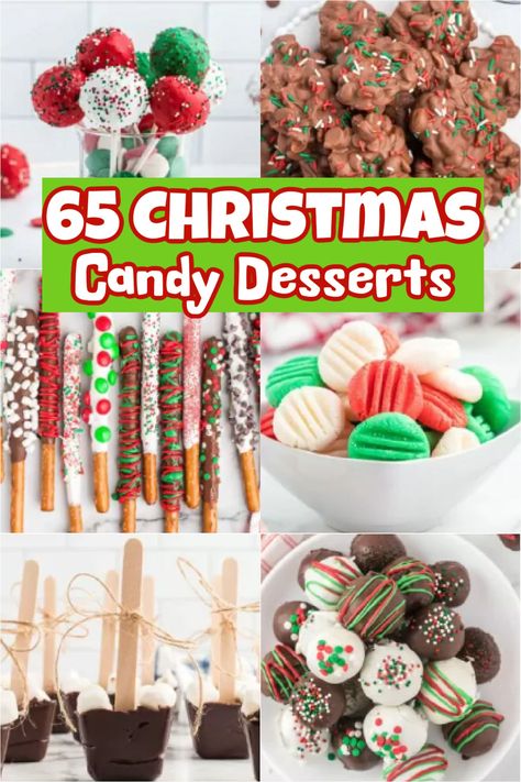 Christmas Candy Desserts Old Fashion Fudge, Healthy Candy Recipes, Chocolate Covered Pretzels Christmas, Best Christmas Candy, Oreo Balls Christmas, Old Fashioned Christmas Candy, Christmas Candy Easy, Easy Christmas Candy Recipes, Christmas Candy Homemade