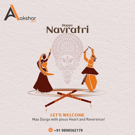 Happy Navratri Wishes, Captions For Instagram Posts, Navratri Garba, Navratri Wishes, Navratri Festival, Graphic Design Photoshop, Happy Navratri, Creative Activities For Kids, Social Media Design Inspiration