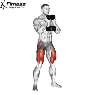 How to do Dumbbell Goblet Squat Dumbbell Goblet Squat, Squat Muscles Worked, Quadriceps Exercises, Squats Muscles Worked, Dumbbell Squats, How To Do Squats, Muscle Building Workout Plan, Glutes Exercises, Dumbbell Exercise