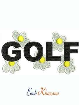 Golf Embroidery, Diy Hand Embroidery, Golf Logo, Fashion Logo Branding, Coffee Shop Logo, Square Logo, Event Logo, Applique Pattern, Unicorn Design