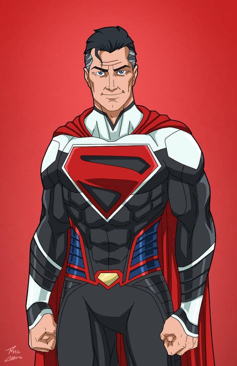 Evil Superman, Superman Clark Kent, Earth 27, Superman Cosplay, Avengers Coloring Pages, Phil Cho, Superman Artwork, Superman Wallpaper, Superhero Stories