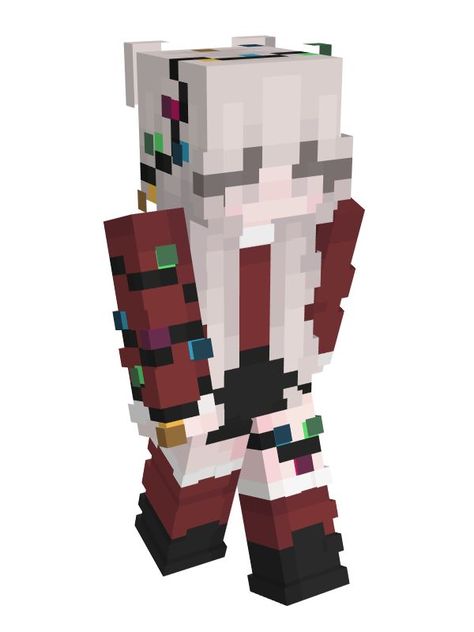 Minecraft Skins Christmas, Minecraft Yandere, Skin Mine, Minecraft Girl Skins, Mc Skins, Minecraft Cottage, Skins Minecraft, Skin Minecraft, Minecraft Characters