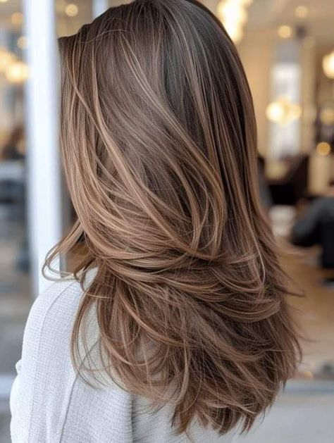 Dark Blonde Dyed Hair, Brown Hair Looks, Brown Hair Inspo, Brunette Hair With Highlights, Brunette Balayage Hair, Balayage Brunette, Spring Hairstyles, Hair Color Balayage, Hair Inspiration Color