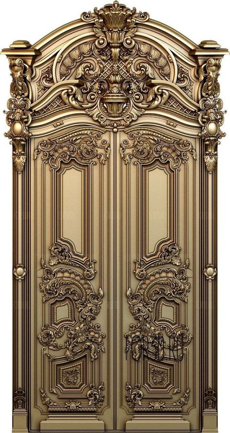 3d Door Design, Victorian Furniture Decor, Huge Door, Mahogany Exterior Doors, Double Door Entryway, Modern Exterior Doors, Wooden Front Door Design, Door Design Images, Double Door Design