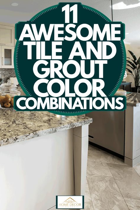 11 Awesome Tile And Grout Color Combinations - Home Decor Bliss Tile Color Combinations, Color Grout White Tile, Kitchen Tile Combinations, Green Tile With Black Grout, Tiles With Coloured Grout, Green Tile Grout Color, Bathroom Tiles Color Combination, Tile And Grout Combinations, Green Tile Grey Grout